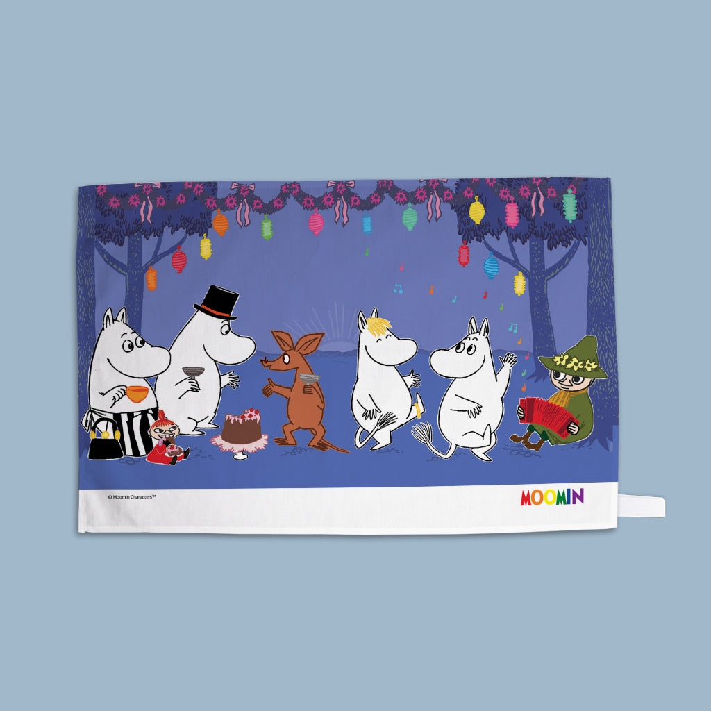 Moomin Party Tea Towel