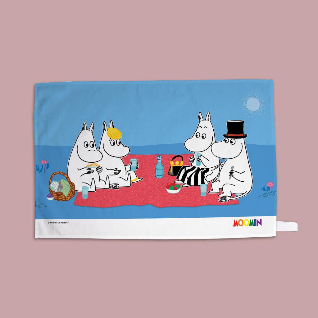 Moomin Picnic Tea Towel