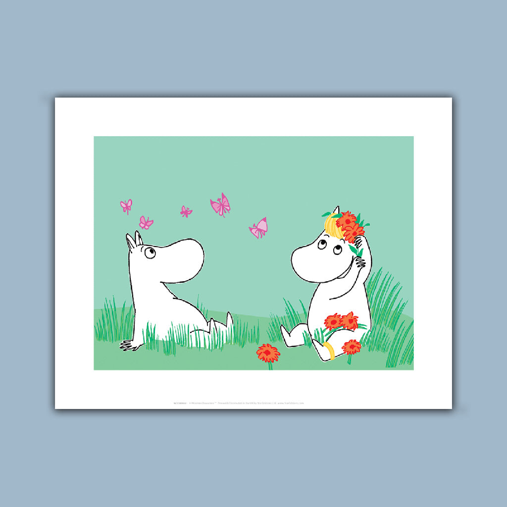 Moomin date Art Print