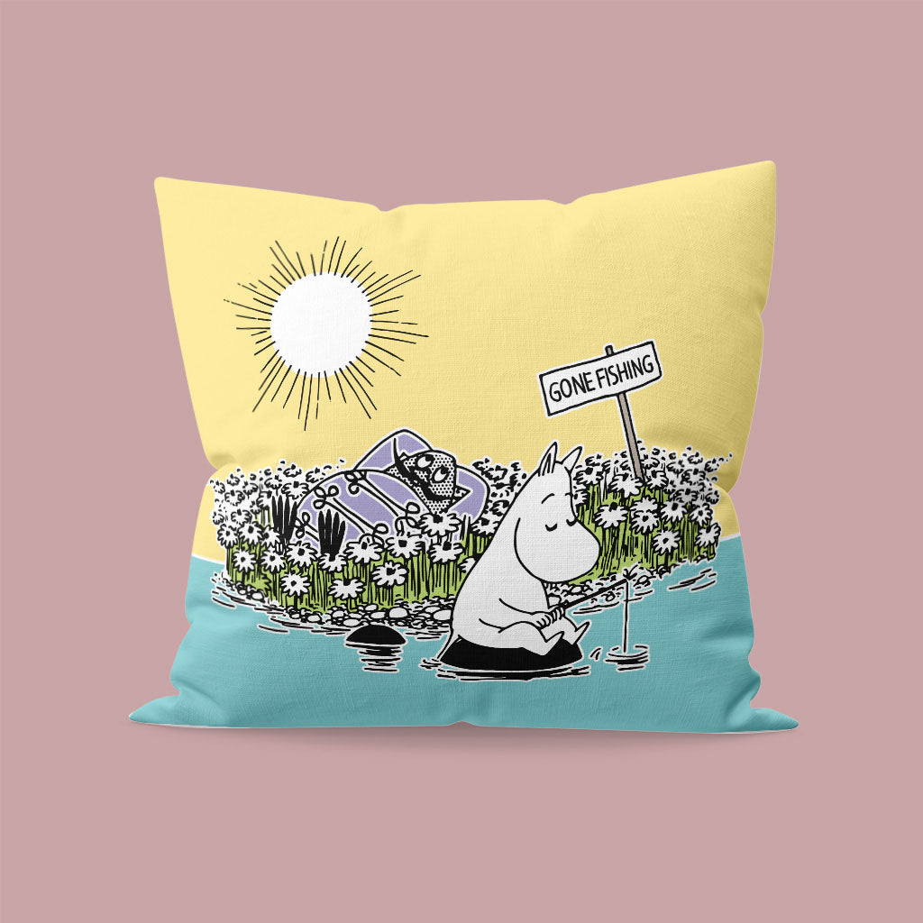 Moomin Gone fishing Cushion