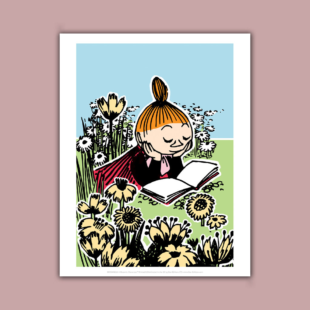 Mymble in the Flowers Art Print