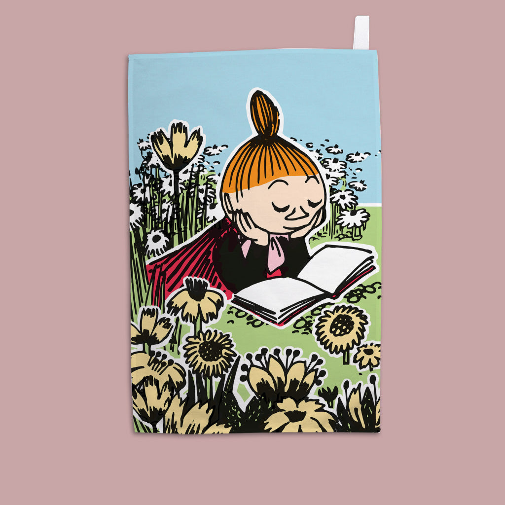 Mymble in the Flowers Tea Towel