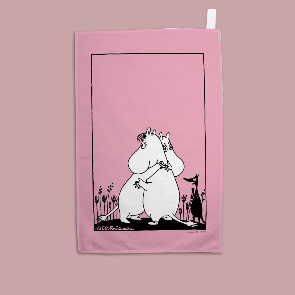 Moomin Hugging Tea Towel