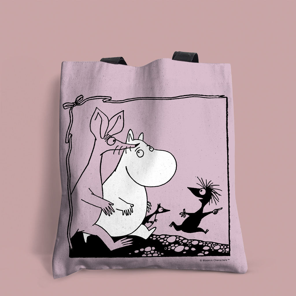 Sniff and moomintroll  Edge-to-Edge Tote Bag