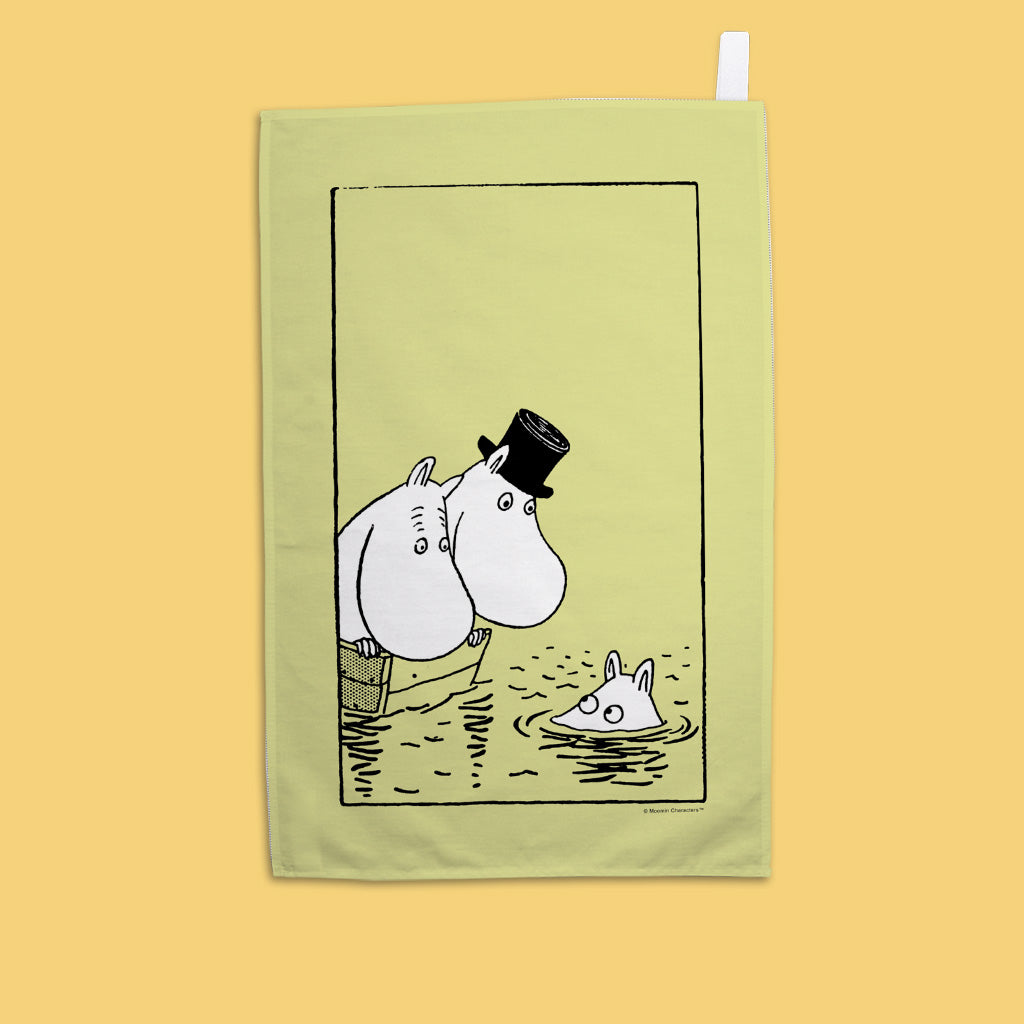 Moomin on Water Tea Towel