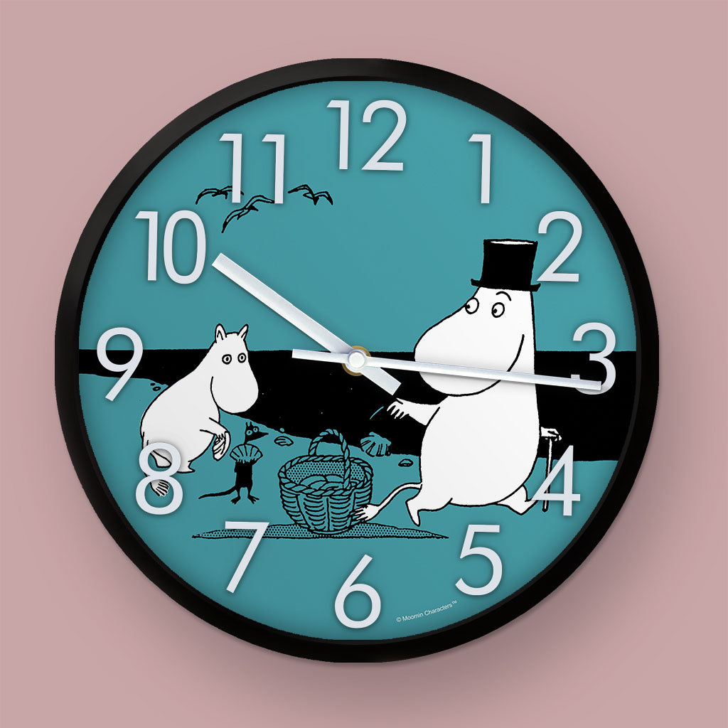 Moomin - Moominmamma and snorkmaiden Clock
