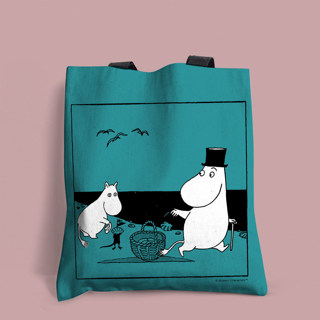 Moomin - Moominmamma and snorkmaiden  Edge-to-Edge Tote Bag