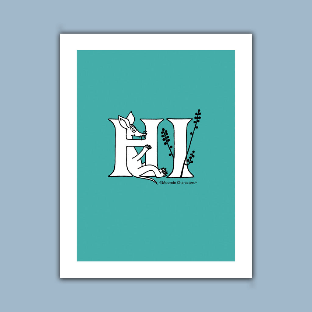 Moomin - Hi Art Print