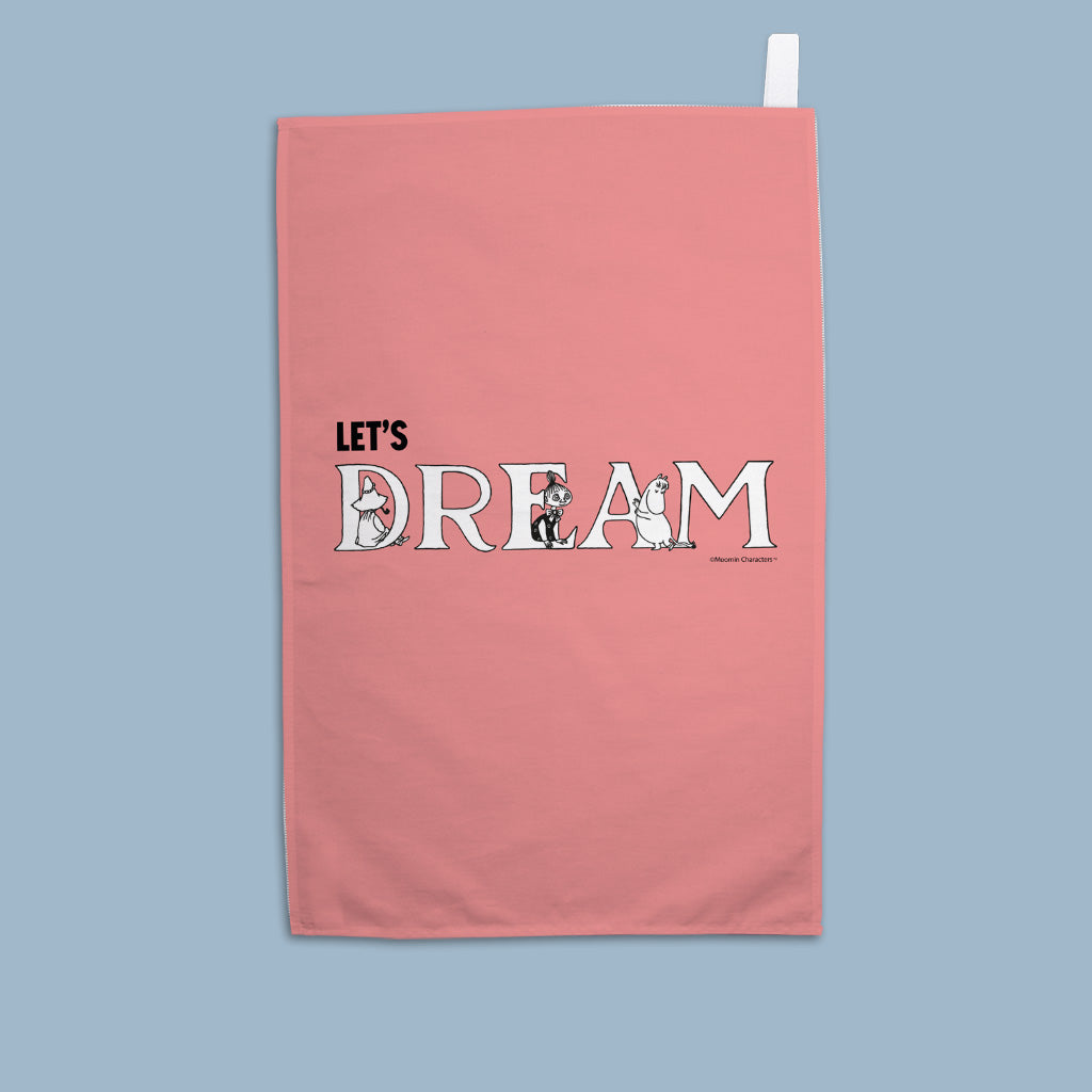 Moomin - Let's Dream Tea Towel