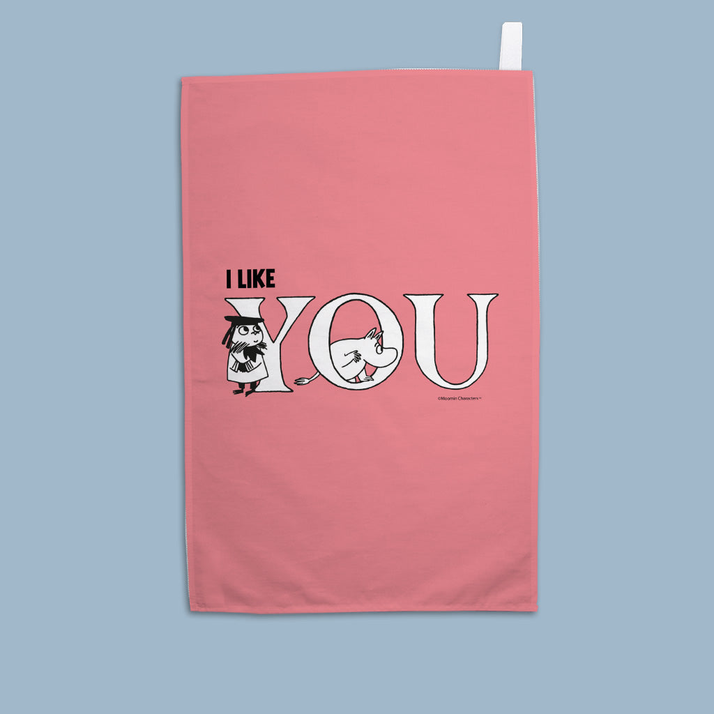 Moomin - I Like You Tea Towel