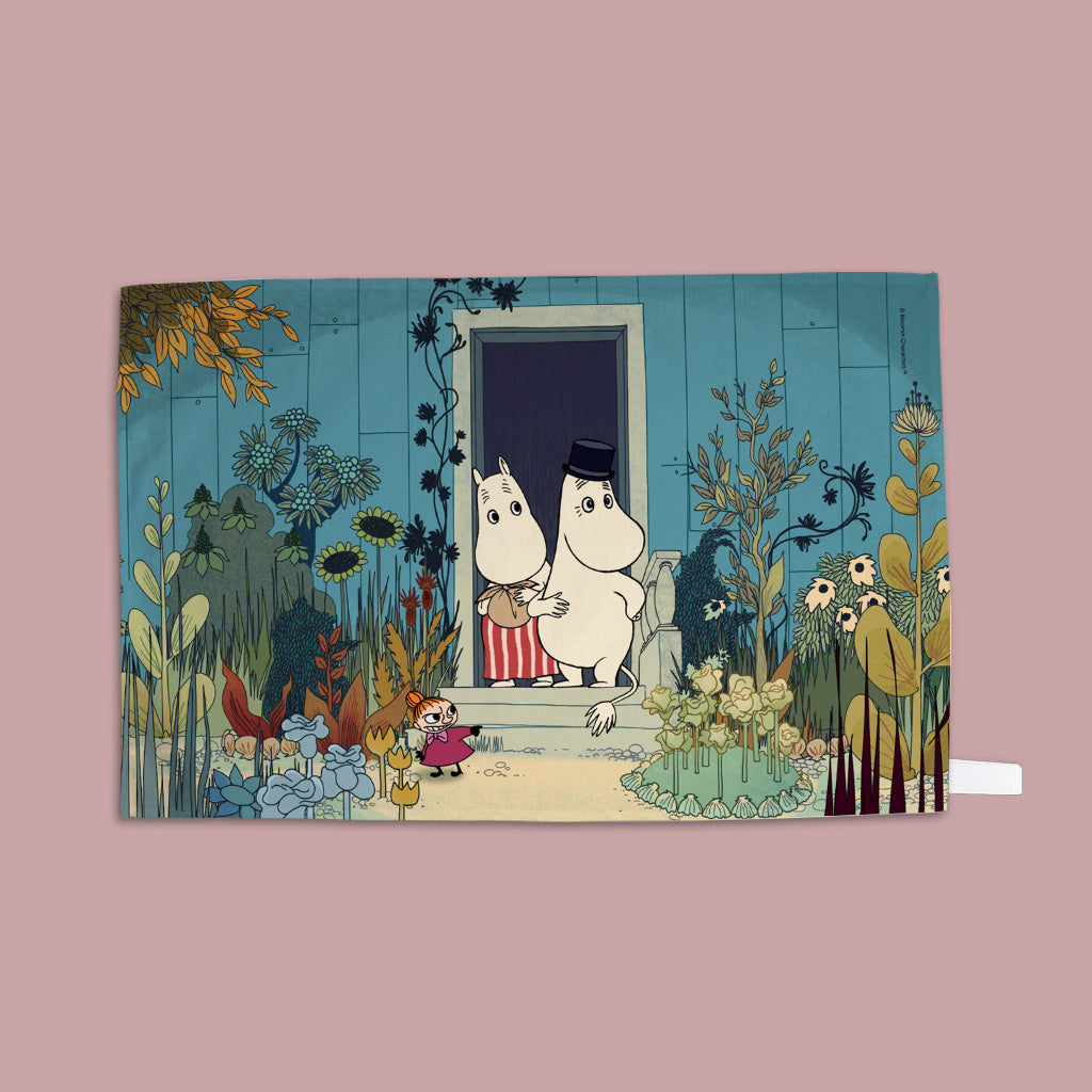 The Moomin Garden Tea Towel