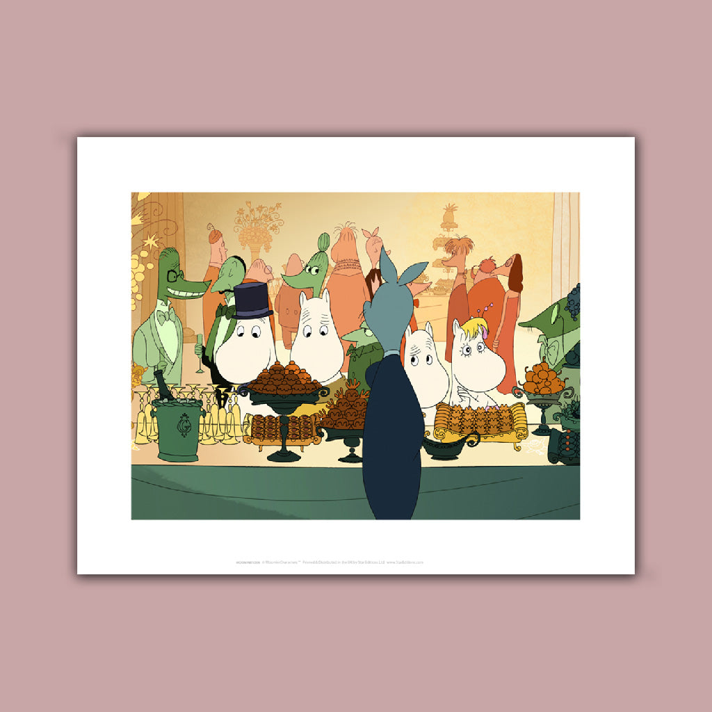 Moomin Ball Art Print