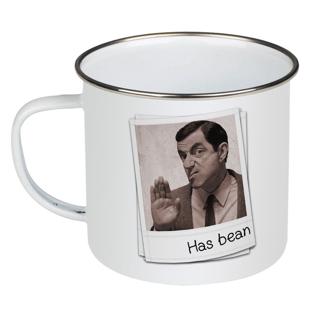 Has Bean Enamel Mug
