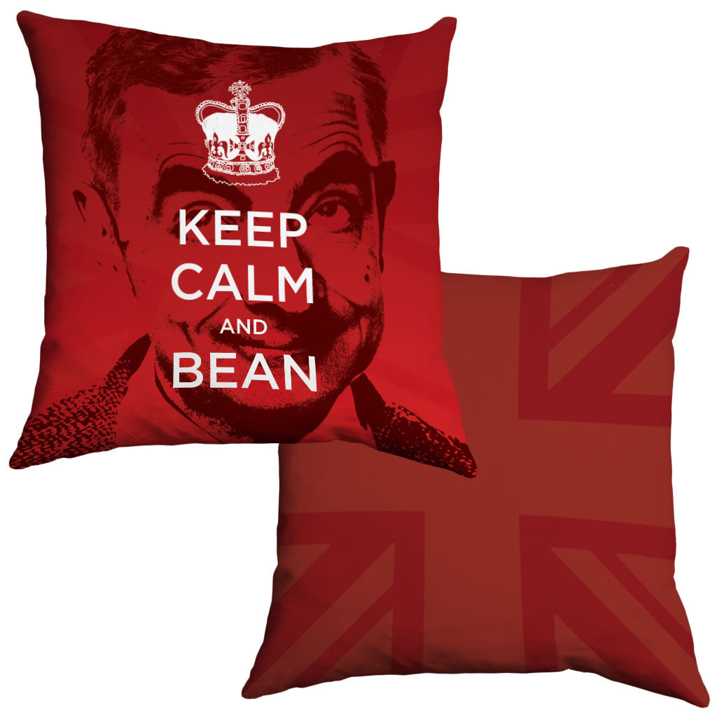 Keep Calm and Bean Cushion