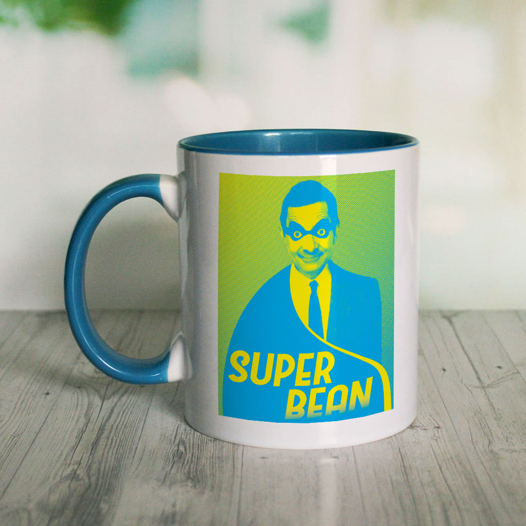 Super Bean Coloured insert mug (Lifestyle)