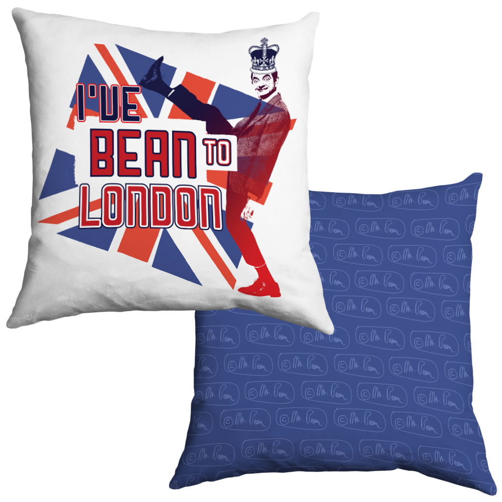 I've Bean to London Cushion