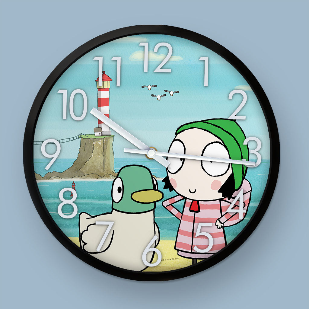 Hullo! Sarah & Duck Clock