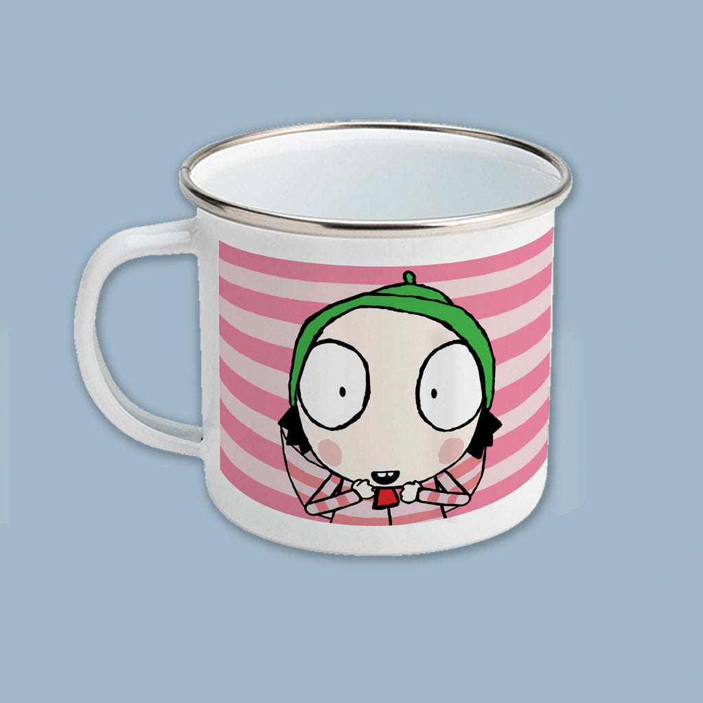 Sarah & Duck - Are You Ok? Enamel Mug