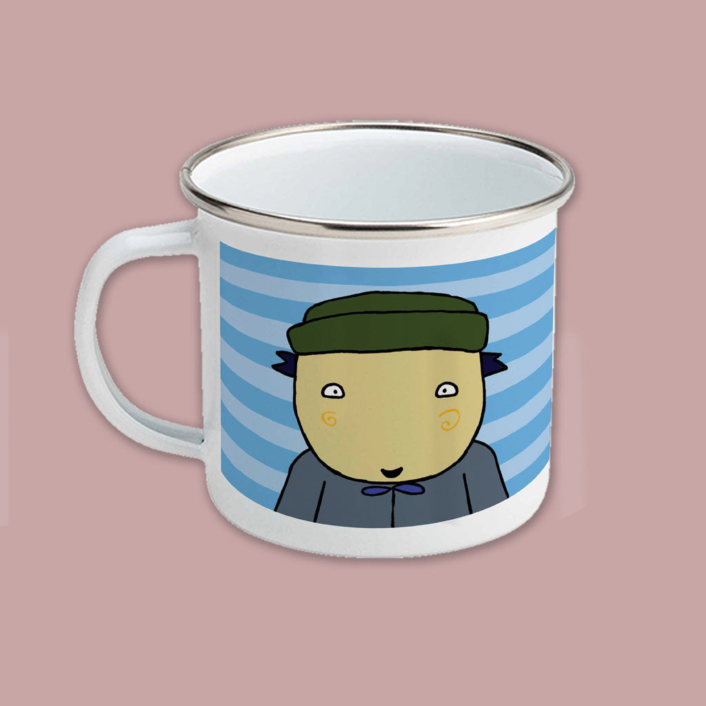 Sarah & Duck - John Enamel Mug