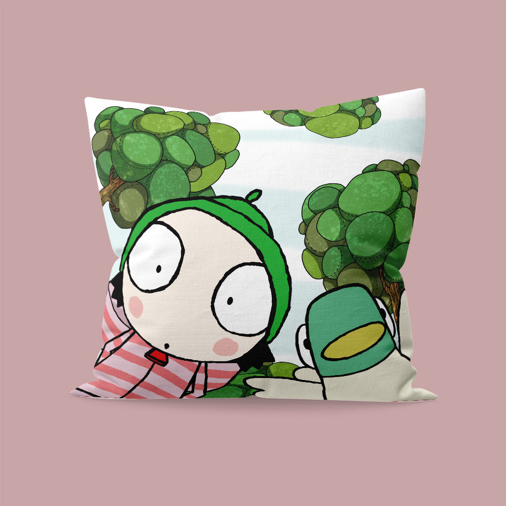 Sarah & Duck - Looking Up Cushion