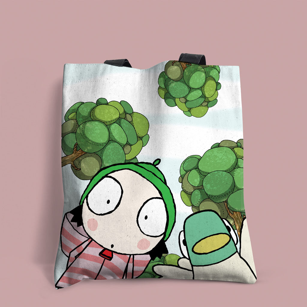 Sarah & Duck - Looking Up Edge-to-Edge Tote Bag