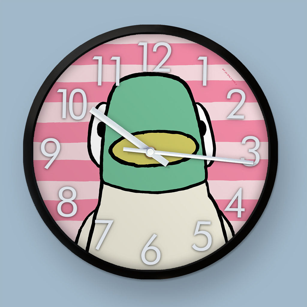 Sarah & Duck - Duck in Pink Clock