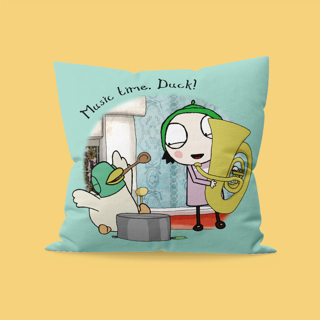 Sarah & Duck Music Time, Duck! Cushion