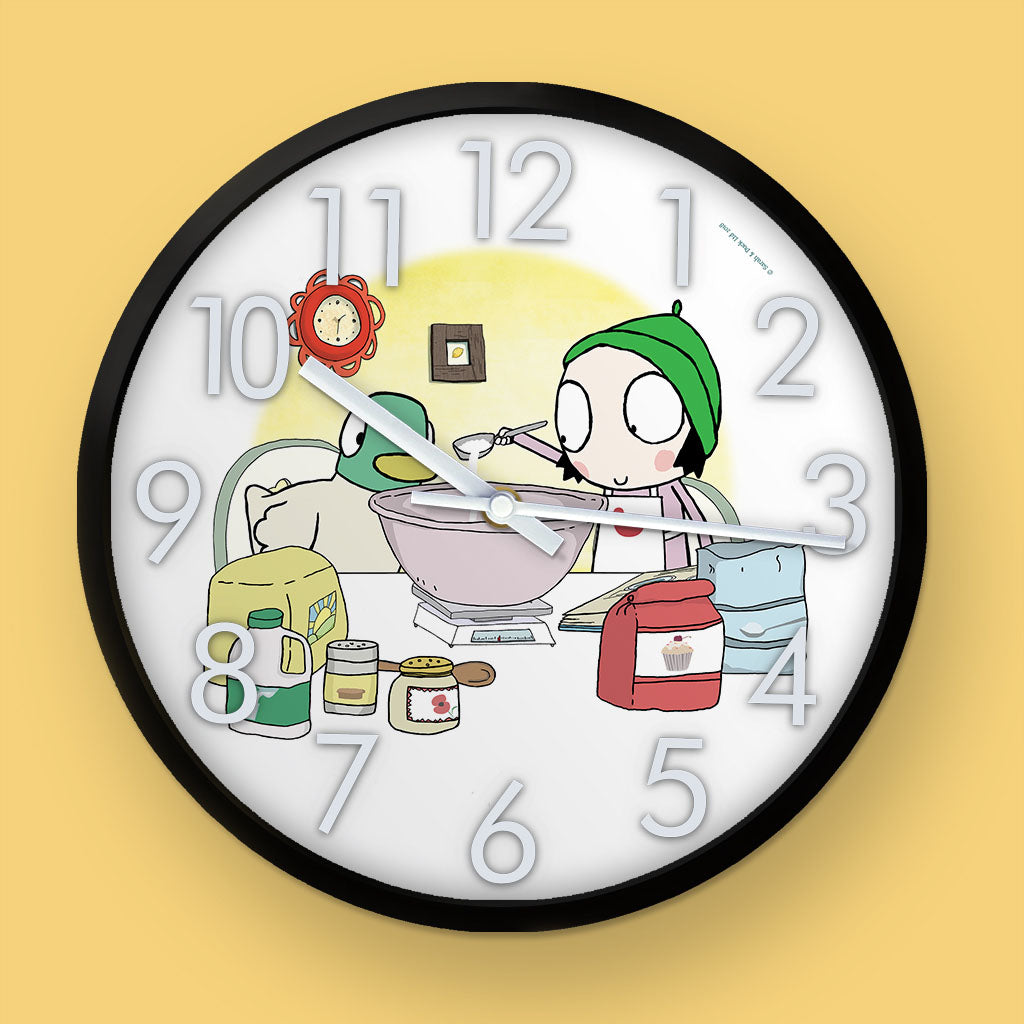 Sarah & Duck Let's Bake! Clock