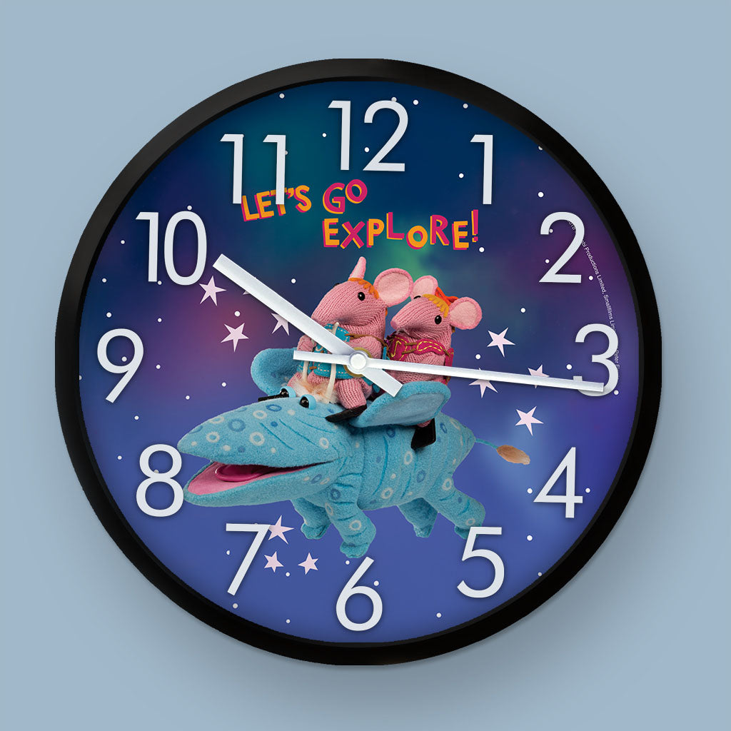 Let's go Explore Clangers Clock