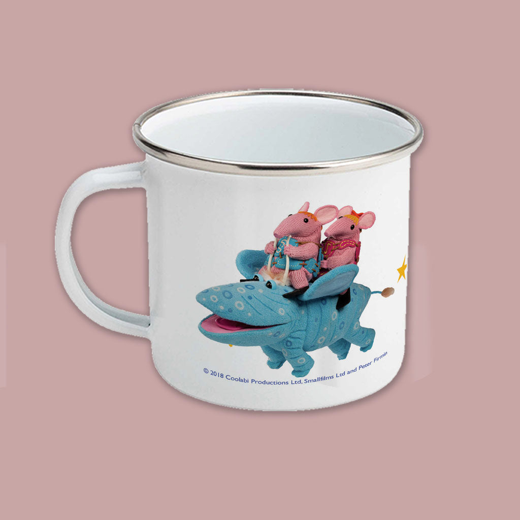 Let's go Explore Clangers Enamel Mug