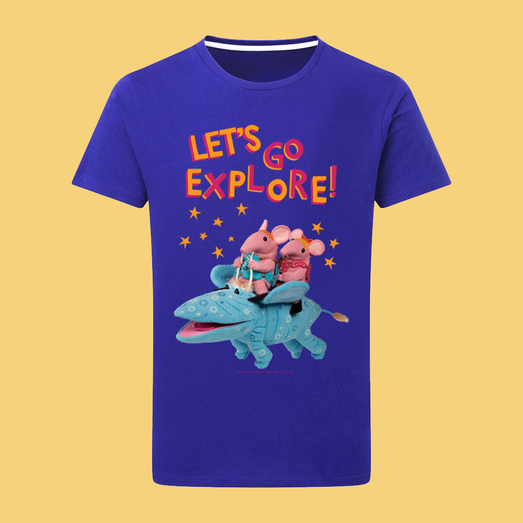 Let's go Explore Clangers T-Shirt