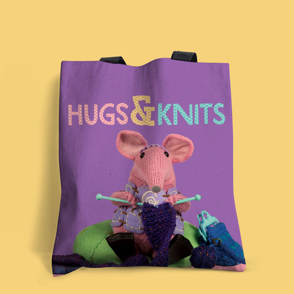 Clangers - Hugs & Knits Edge-to-Edge Tote Bag