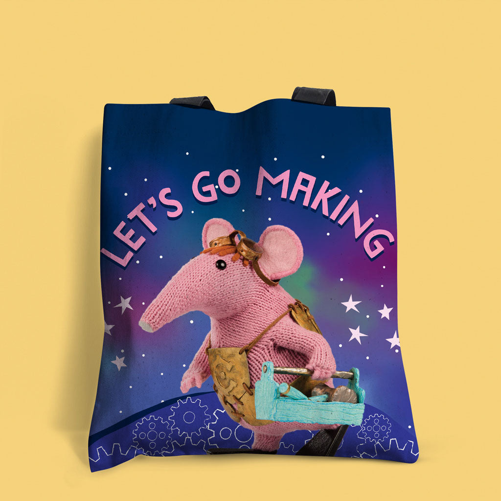 Clangers - Let's Go Making Edge-to-Edge Tote Bag