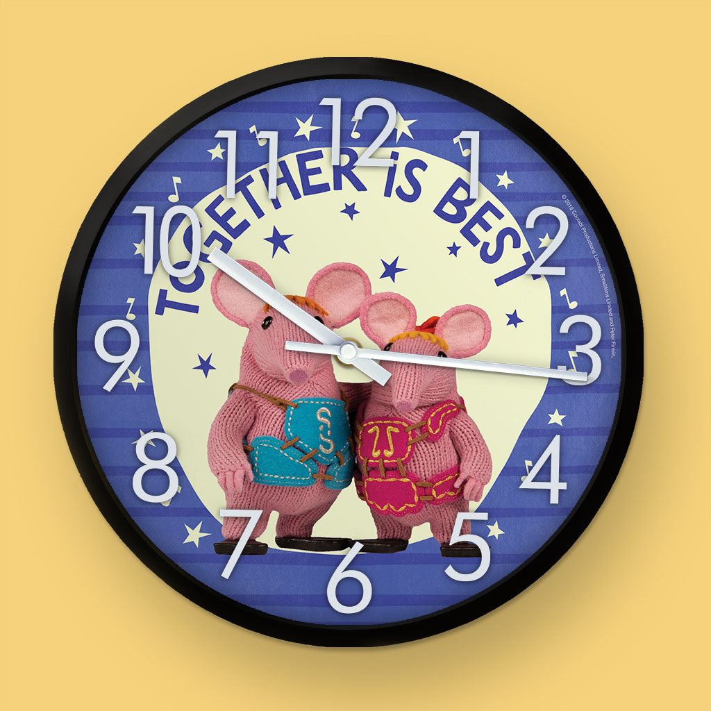 Together is Best Clangers Clock