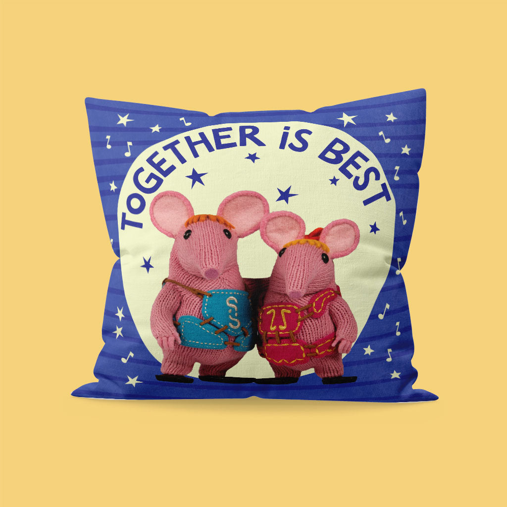 Together is Best Clangers Cushion