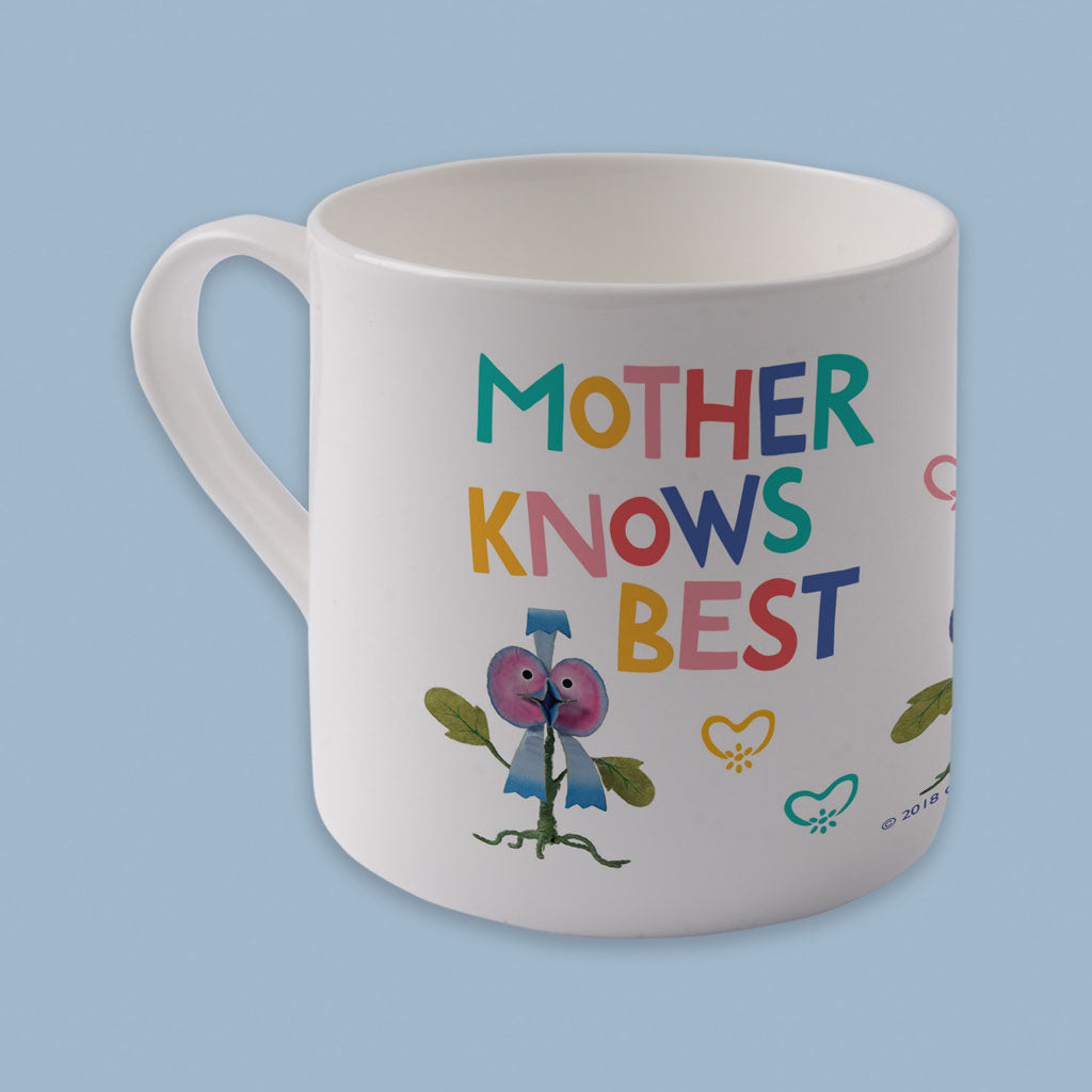 Mother Knows Best Clangers Bone China Mug