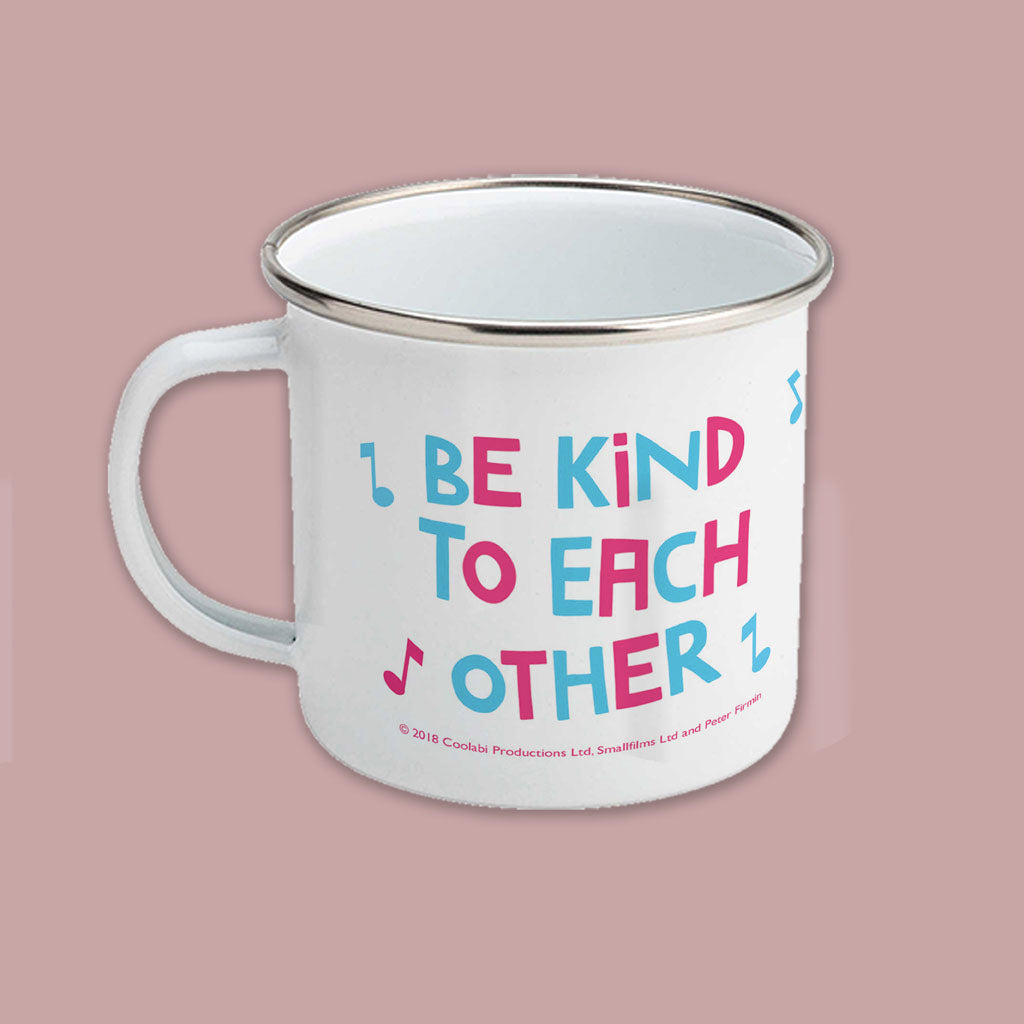 Be Kind Clangers Enamel Mug
