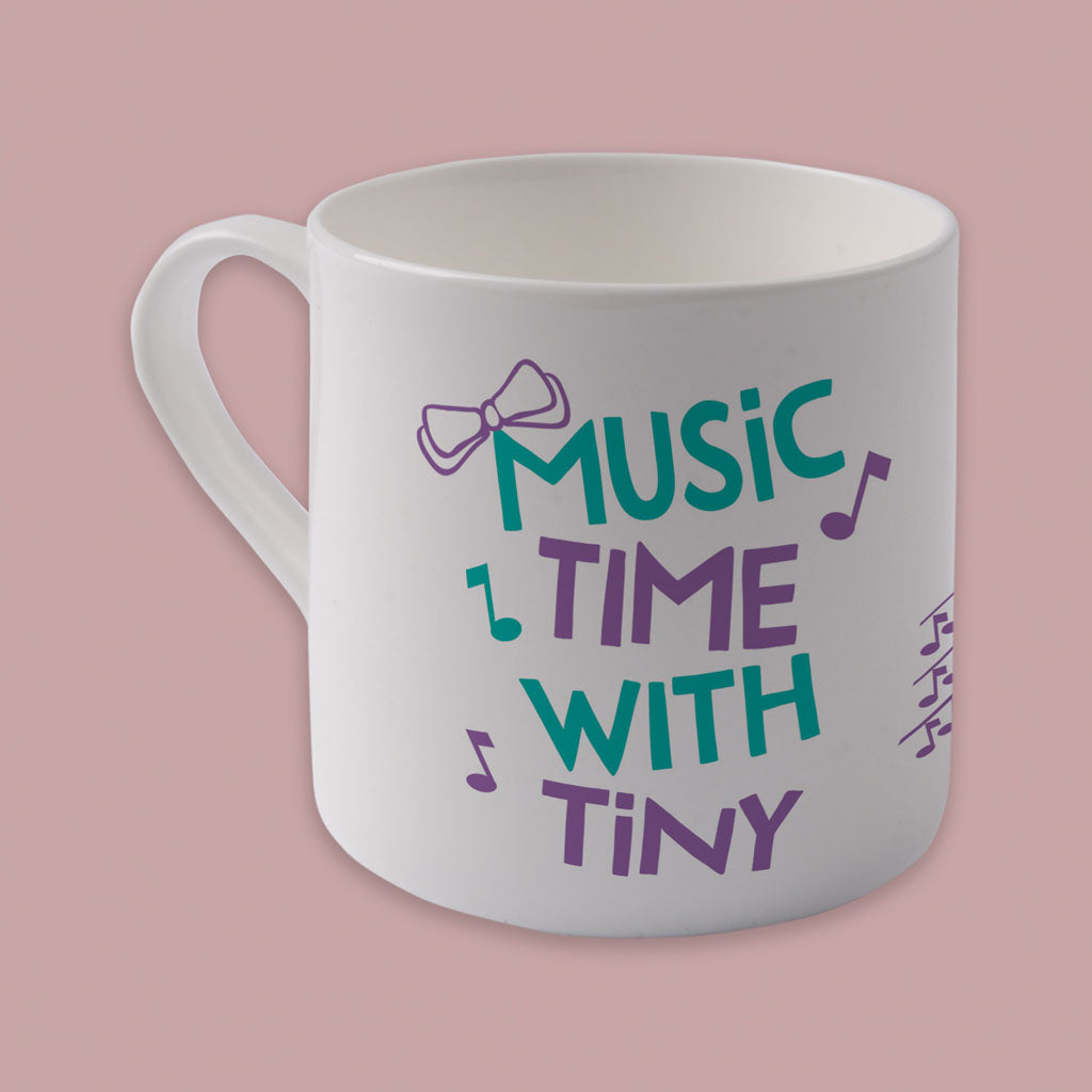 Music Time Clangers Bone China Mug