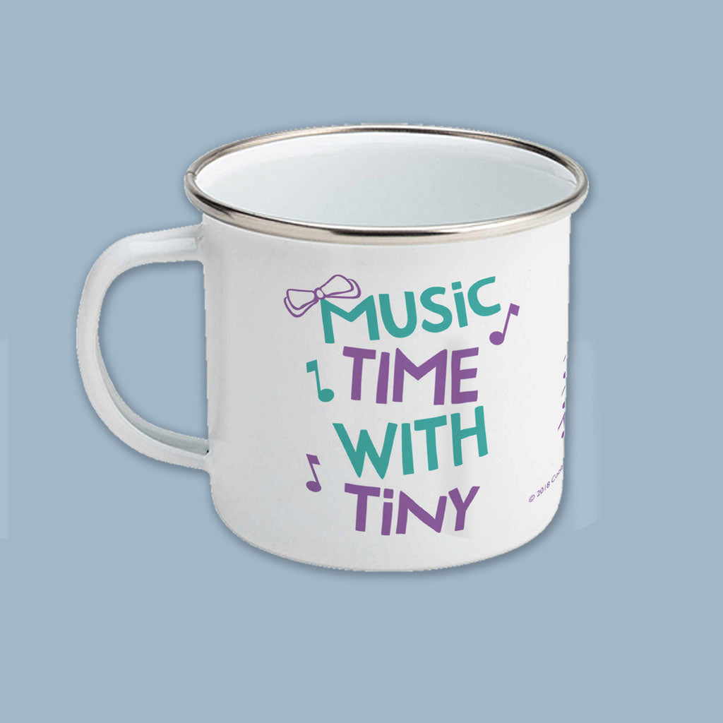 Music Time Clangers Enamel Mug