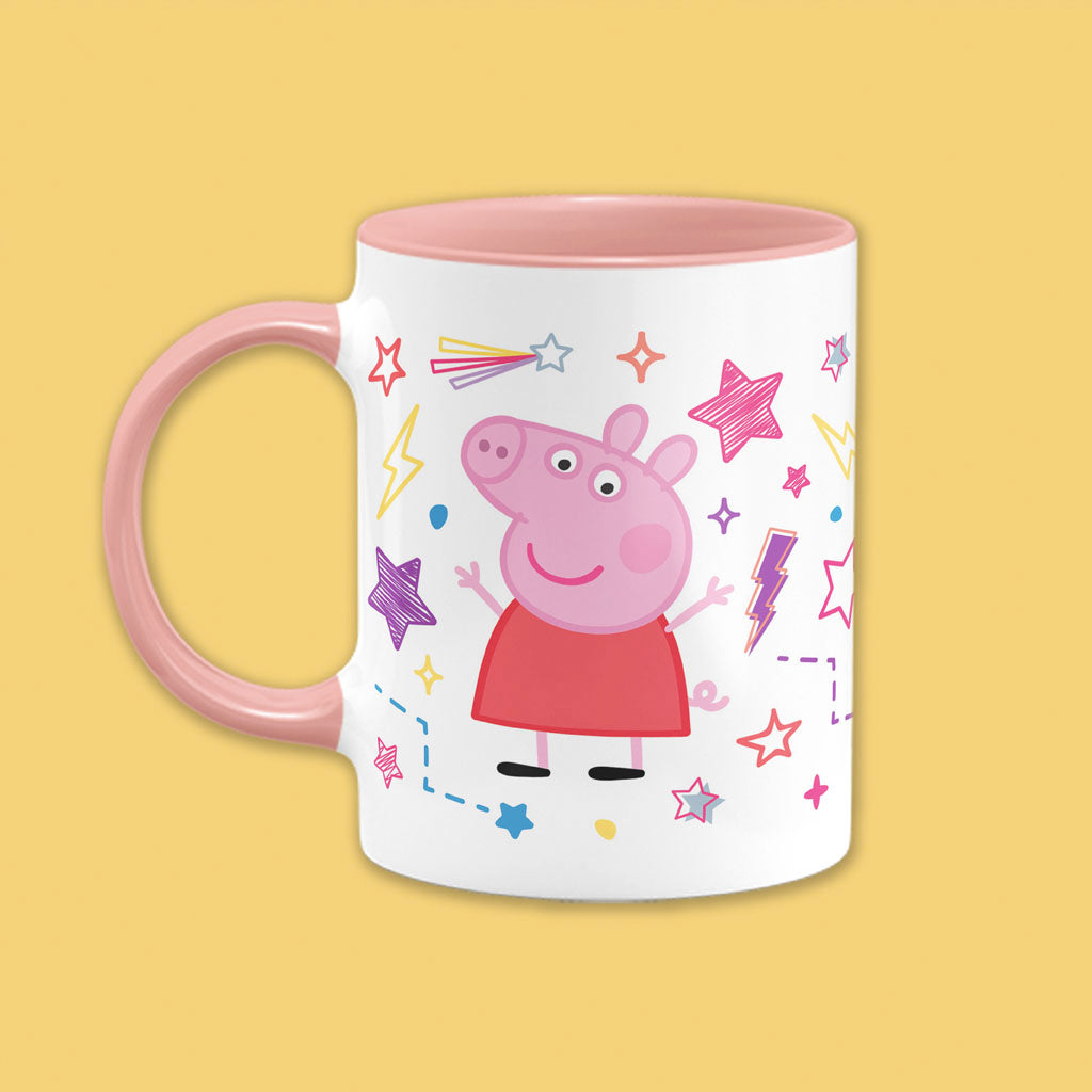 Stars Coloured Insert Mug