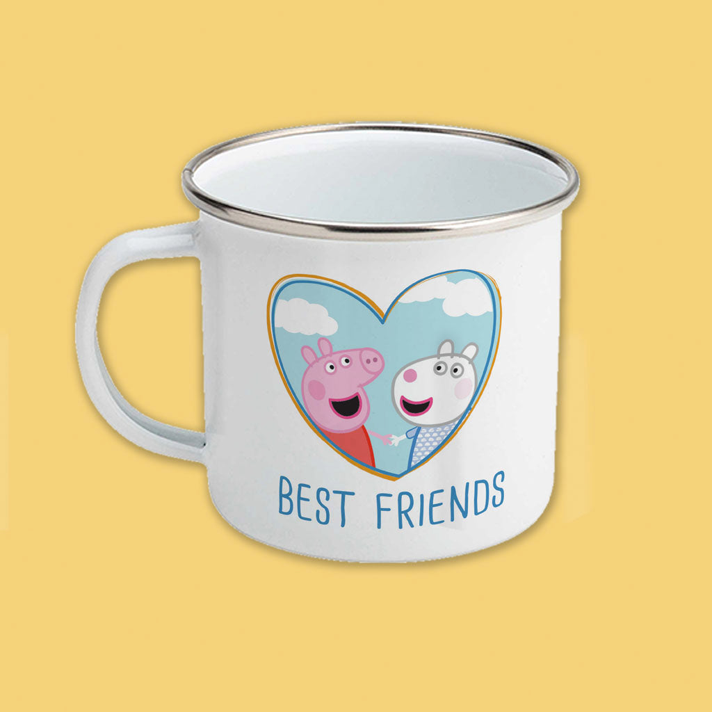 Best Friends Enamel Mug