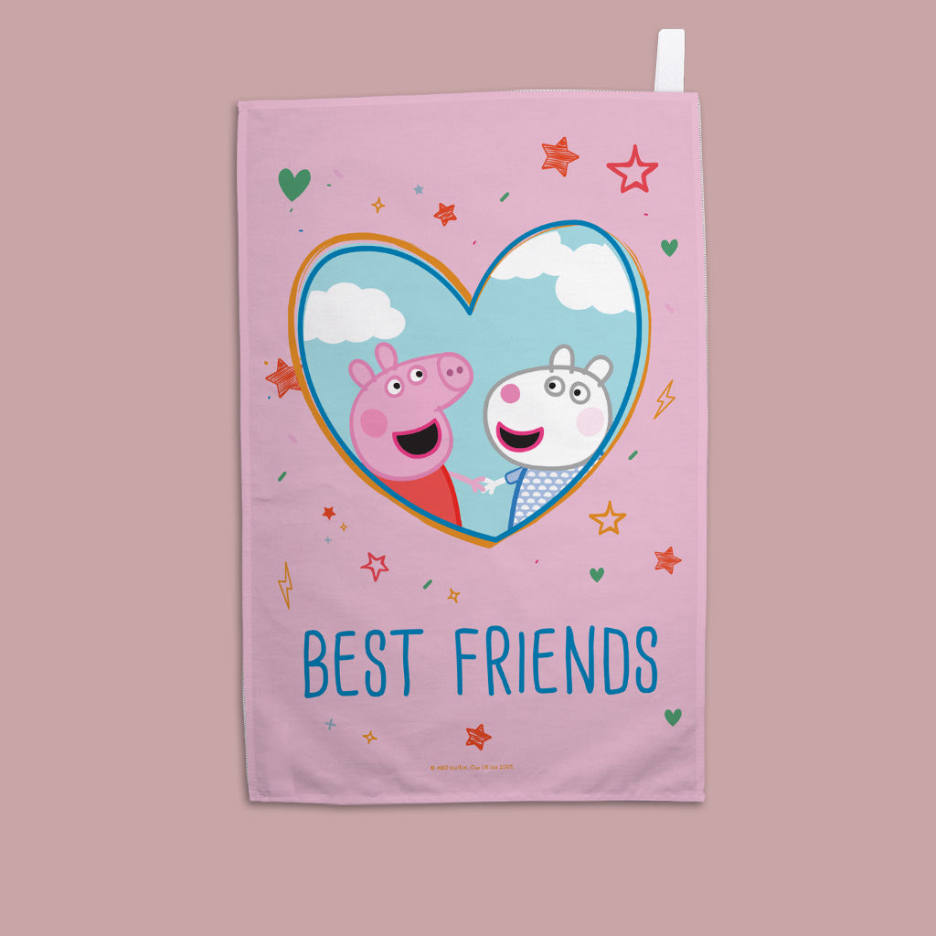 Best Friends Tea Towel