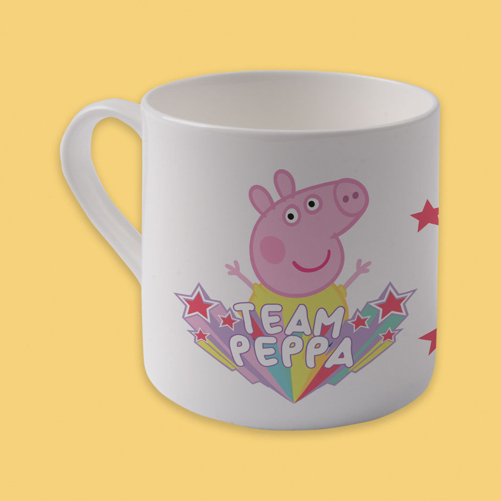 Team Peppa Bone China Mug