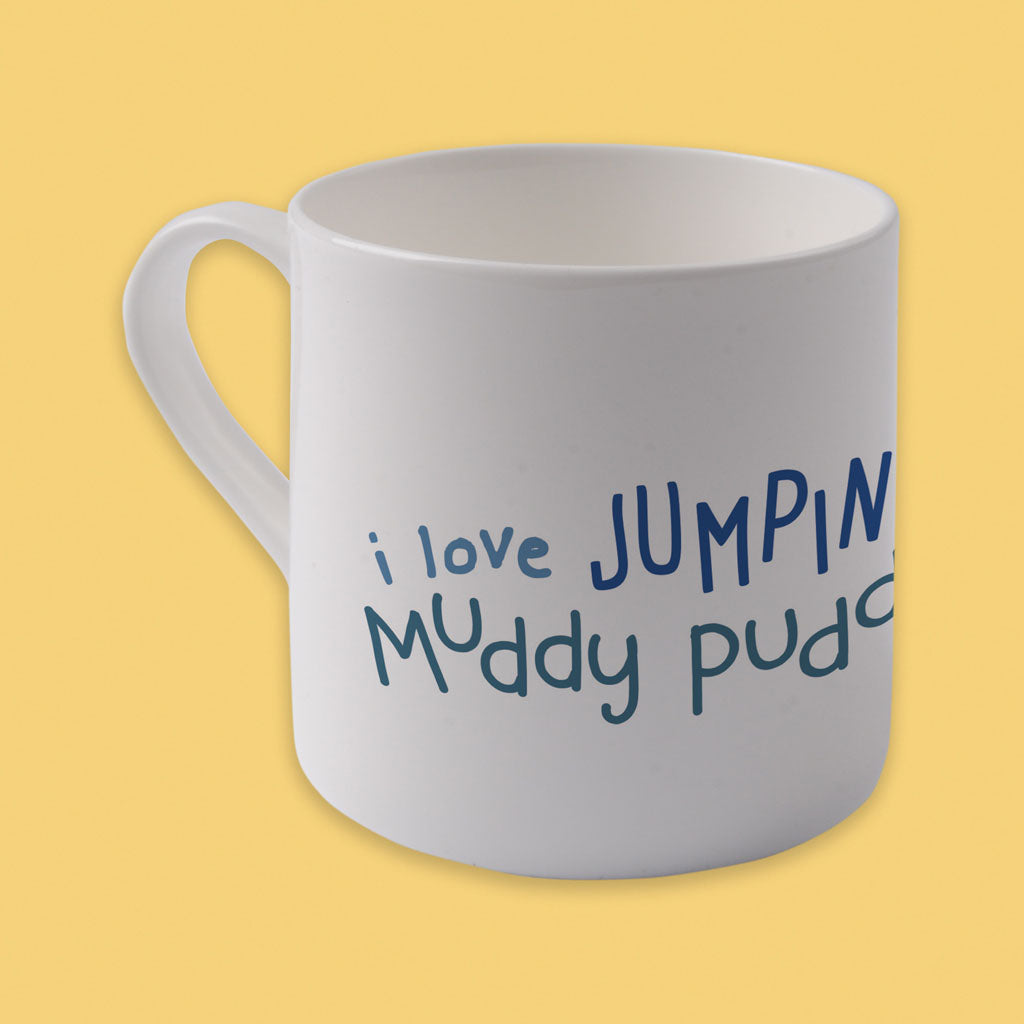 George Muddy Puddles Bone China Mug