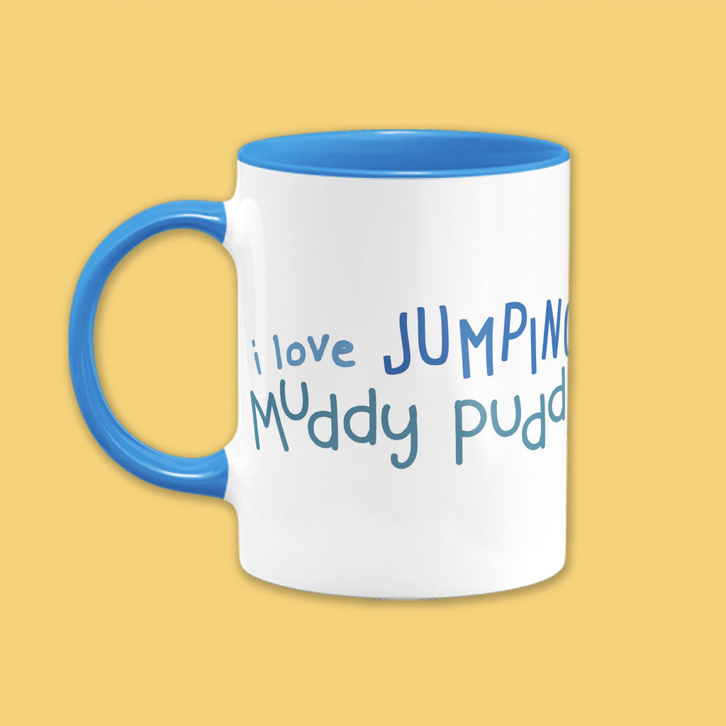 George Muddy Puddles Coloured Insert Mug