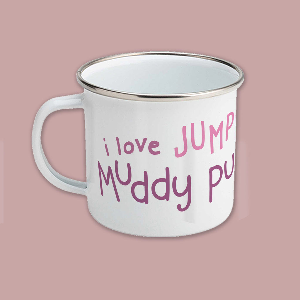 Peppa Muddy Puddles Enamel Mug