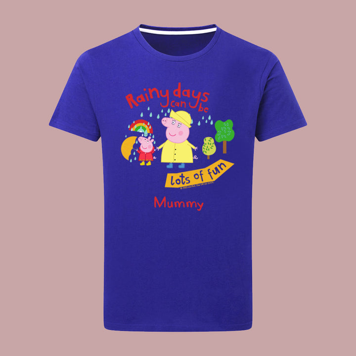 Rainy Days Mummy Pig T-Shirt