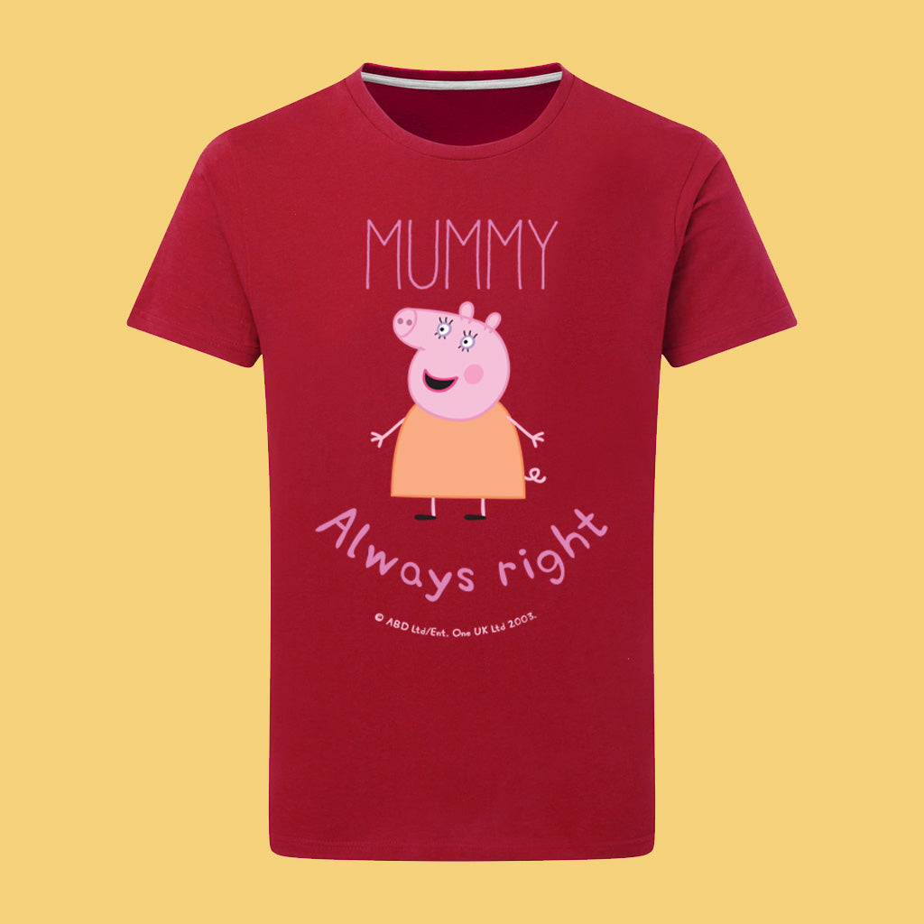 Mummy is Always Right T-Shirt