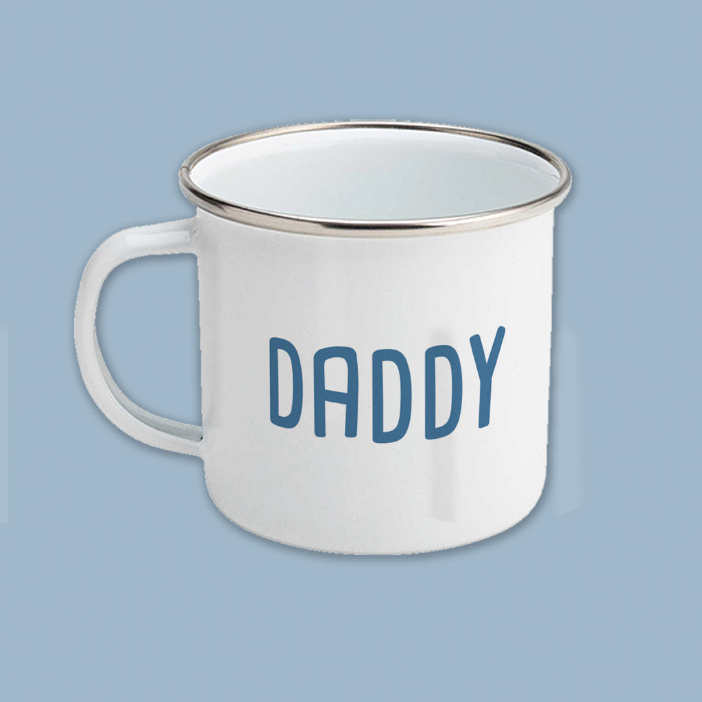 Daddy Pajamas Enamel Mug