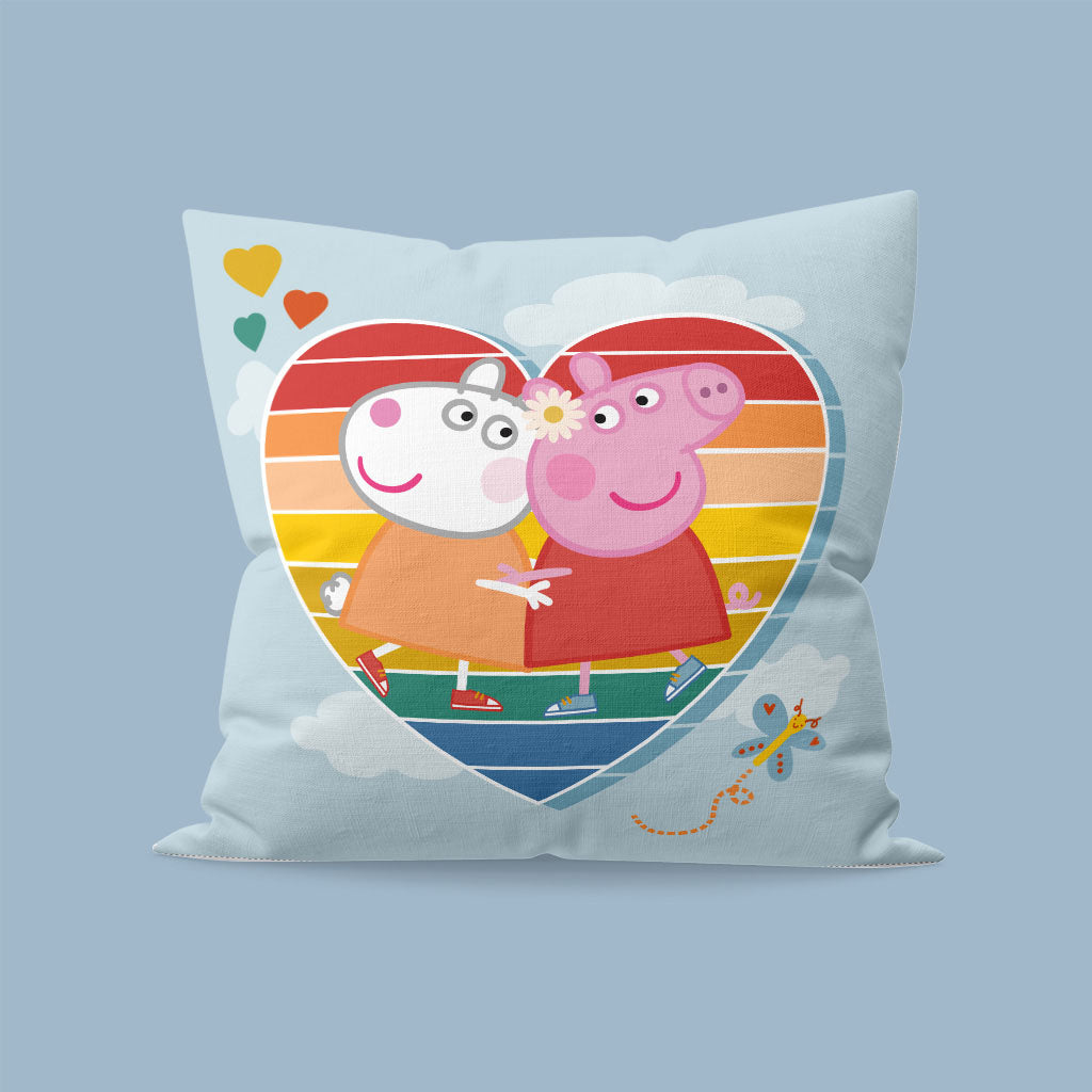 Peppa Pig and Suzy Sheep Cushion